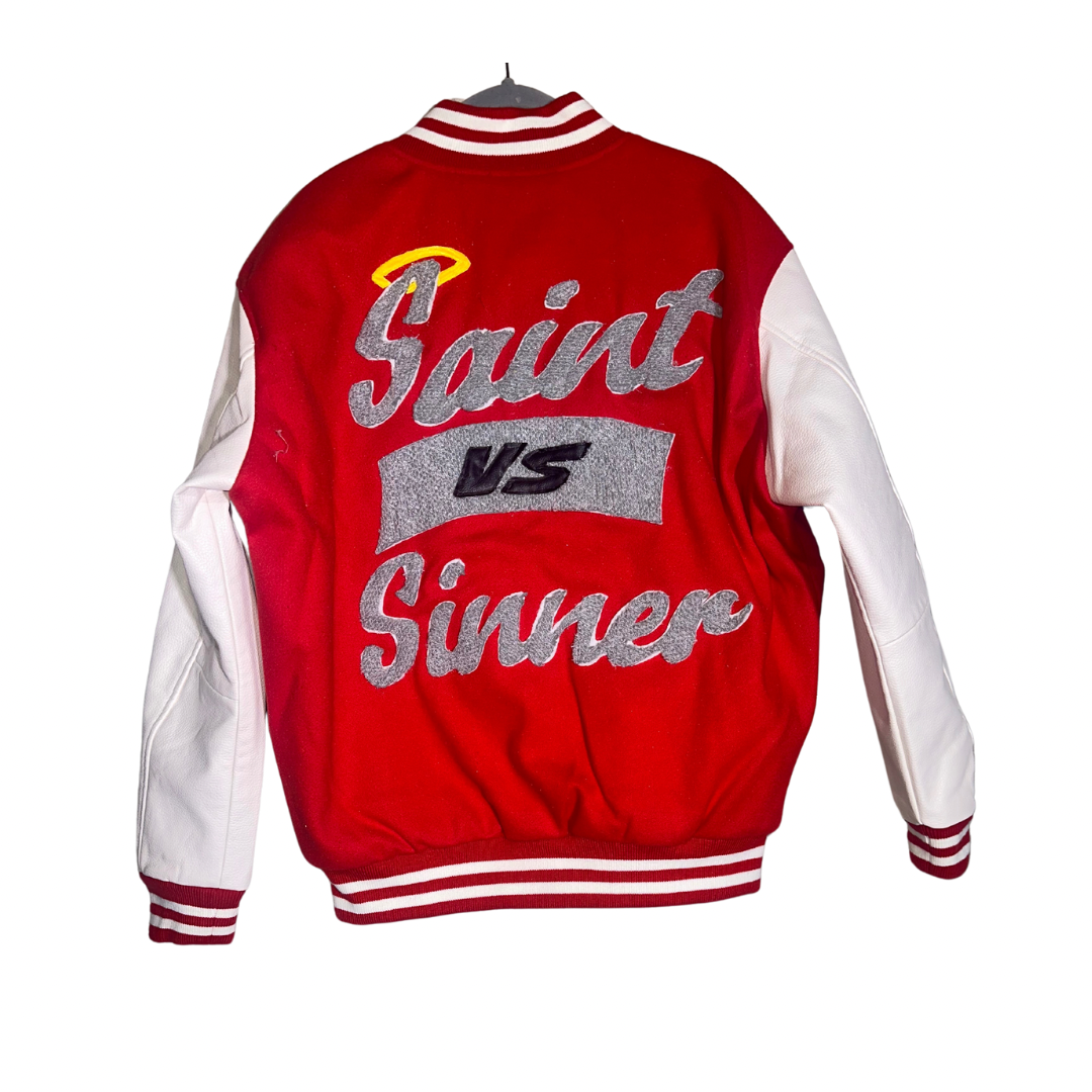 Saint Vs Sinner Letterman Jacket